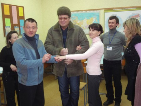 Встреча Старого Нового 2013 года. Картина "Неравный брак"